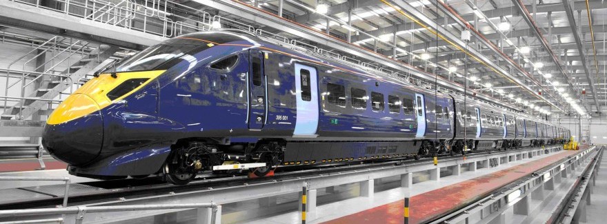 Bullet-Train-arrives-at-new-Ashford-depot